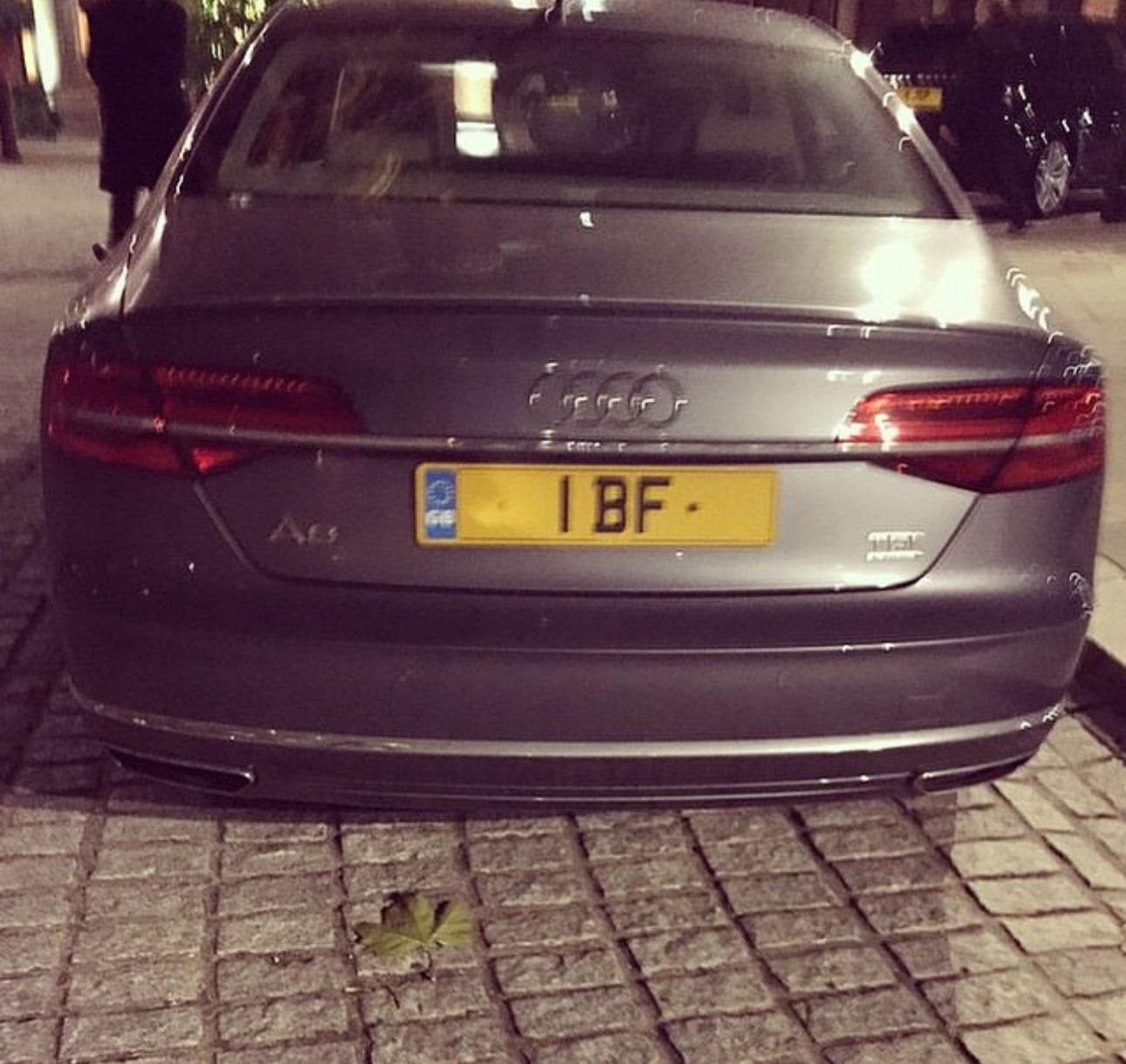 UK Number Plate 1 BF